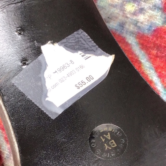 JACQUELINE FERRAR ‘Encore’ Taupe Satin Crystal Embellished Slingback Heels - Picture 5 of 9